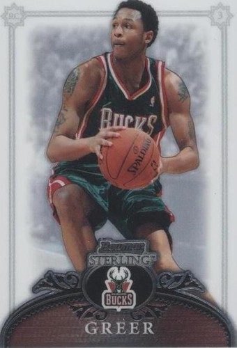 2006-07 Bowman Sterling Milwaukee Bucks Basketball Card #47 Lynn