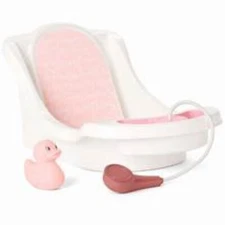 For 15" Doll Bitty Baby American Girl Bitty's Bathtub Bath Tub Rubber Duck New