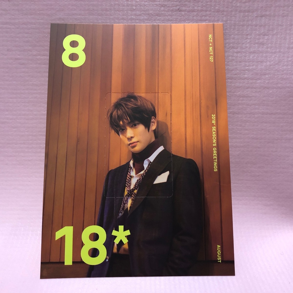 アイドルグッズ NCT127 2018 SEASON&#39;S GREETINGS NCT 127 2018 Season's Greetings Official PHOTOCARD SELECT