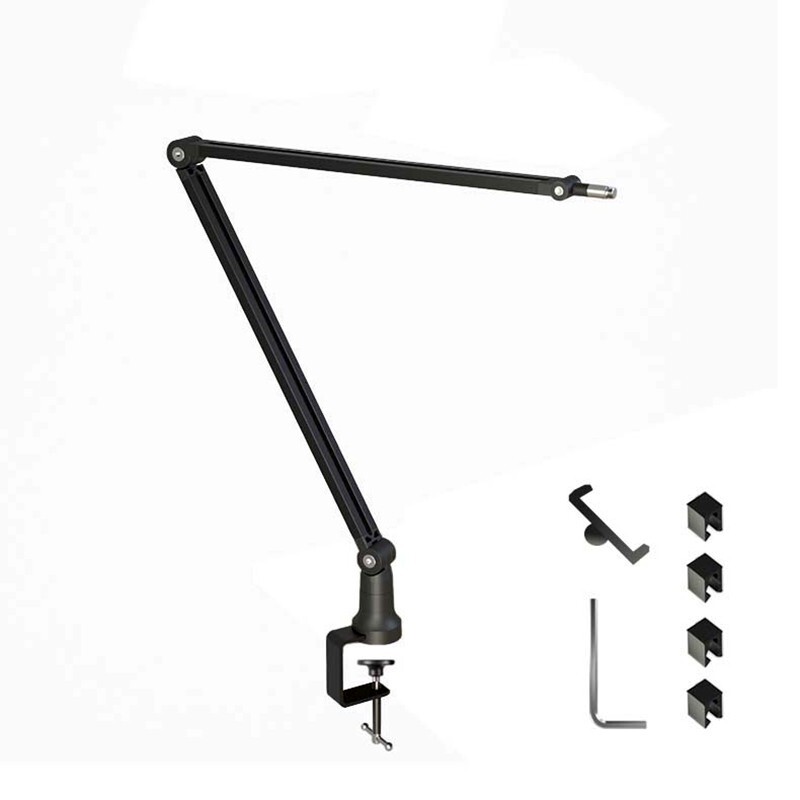 Microphone Suspension Stand Scissor Boom Arm for Professional Podcast Streaming