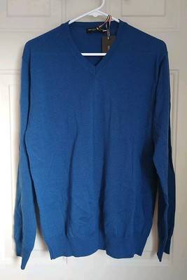 BRUNELLA GORI MEN'S MADE IN ITALY MERINO WOOL SWEATER, SIZE M
