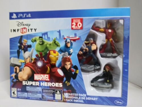 Disney Infinity( 2.0) Edition Marvel Super Heroes #1 Starter Pack (PS4) NEW (T1) - Picture 1 of 9