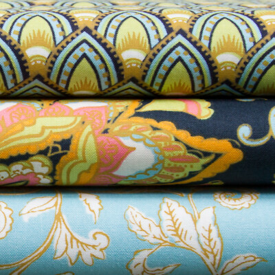 Serie Veronica Stoffe im Retro - Look von Benartex Patchwork Stoffe Bohem