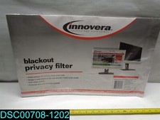 Innovera BLF22W, Black-Out Privacy Filter for 22" WIDESCREEN LCD Monitor