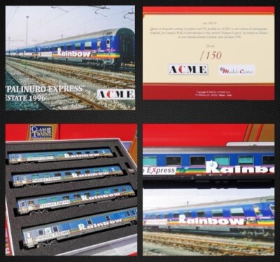 Acme 90218 Set Palinuro Express Milano-Sapri 3 Kutschen Gran Confort + Bagaglaio