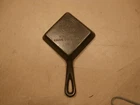 Griswold cast iron skillet vintage square egg skillet 129 since 1865 smooth bott