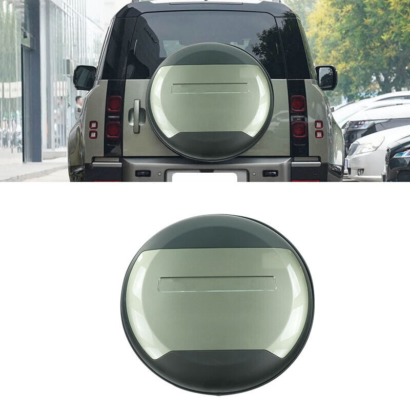 Spare Wheel Tire Cover Fits For Land Rover Defender 90 110 130 2020-2024 Green