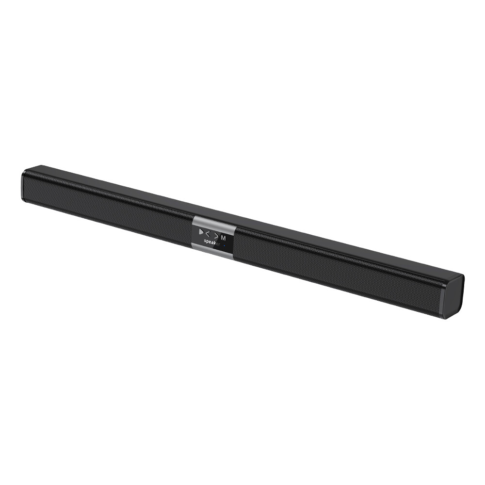 32 in Desk Bluetooth Soundbar Speaker with TF/USB/AUX/Coax For TV PC Projector