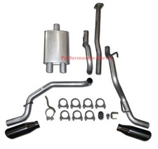 05-12 Toyota Tacoma 4.0 Catback Dual Exhaust Side Exit W 14 Big Max Turbo