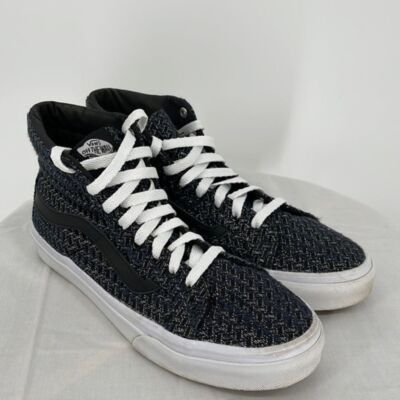 Vans SK8-hi Slim Italian Weave size