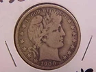 1900 BARBER HALF DOLLAR - F - SEE PICS! - (N9532)