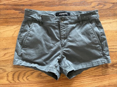 Shortie Mid-Rise Stretch Shorts Size 