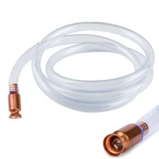 Shaker Siphon Hose Jiggler Pump Gasoline Fuel Water Transfer 1/2" Copper Head