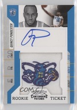 2010-11 Playoff Contenders Patches Rookie Ticket Quincy Pondexter #125 Auto 0r4