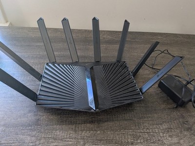 TP Link Archer AX80 AX6000 8 Stream Wi-Fi 6 Router Works Great