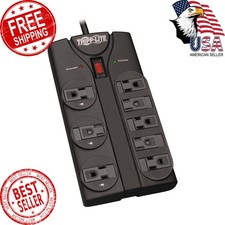 TRIPP LITE TLP808B 8 Outlet Surge Protector 8ft Black