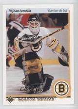 1990-91 Upper Deck French Reggie Lemelin #215 2u3