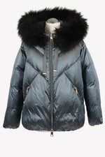 Giacca donna Liu Jo taglia 34 (IT 40) blu nuova trapuntata giubbino