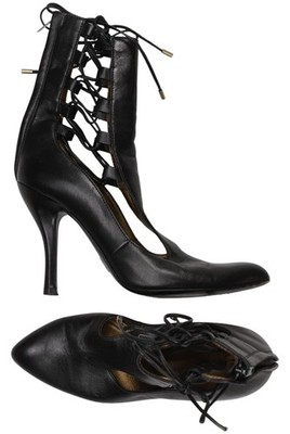 Bally Stiefelette Damen Ankle Boots Booties Gr. EU 37 Schwarz #8jlu7ra