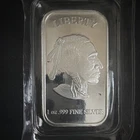 1 oz .999 Fine Silver Bar Liberty Buffalo Native American United States