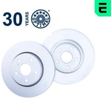 2x Bremsscheibe OPTIMAL BS-9564C 2 Bremsscheiben Vorderachse Vorne für Toyota