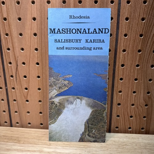 Rhodesia Tourist Guide 1965-70 Mashonaland Salisbury Kariba National Board