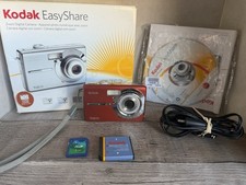 Kodak Digital Camera M753 7.0MP Orange TESTED With Accessories Good Condition