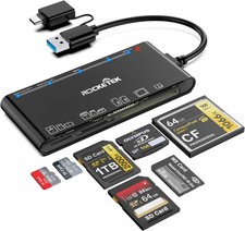 xD-Picture Card Reader USB 3.0, Memory for Medium, Black