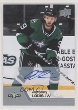 2020-21 Upper Deck AHL Auto Anthony Louis #60 Auto 0a2