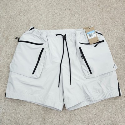 Nike Men Medium 6'' Nike Tech Super Lightweight Shorts White HJ2946-121