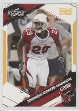 2009 Score Inscriptions Gold Zone 39/50 Dominique Rodgers-Cromartie #3 0q3