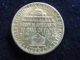 1/2 Dollar 1946 S Booker T. Washington Memorial Silber ! vz !! RR !!