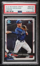 2018 Bowman Draft Chrome Jordan Groshans #BDC-56 PSA 10 GEM MT uk2