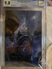 SILVER SURFER GHOST LIGHT  1 CGC 9.8 ERROR EDITION VIRGIN EDITION DELL'OTTO