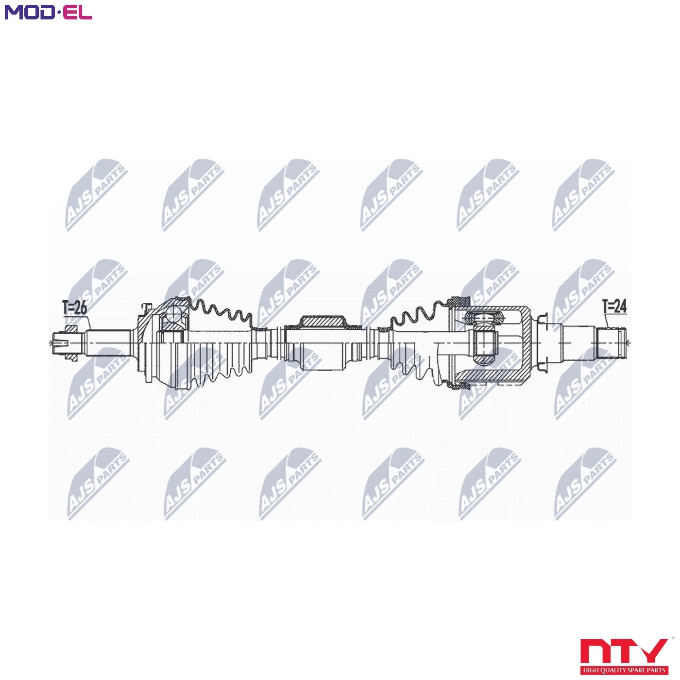 Drive Shaft Fits for Toyota Auris 1.8HYBRID 11-18, Prius/Prius Plus 1.8HYBR - Image 10
