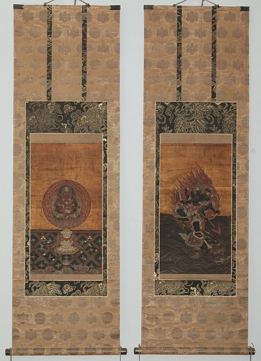 25+ Pre - 1800 Antique Japanese Paintings & Scrolls for sale