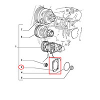Dichtung Wasserpumpe Fiat Tipo Uno Turbo Original 7770026