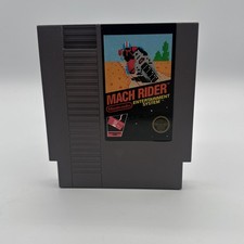 MACH RIDER - Nintendo NES (Authentic) Game, Tested & Working, 5 Screw