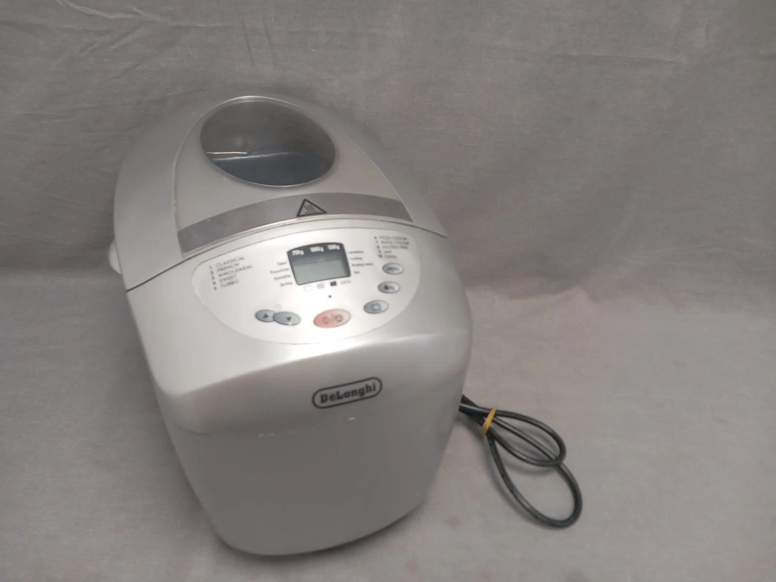 Delonghi BDM1200.S Bread Maker 850W Double Paddle - SILVER FULLY TESTED
Opens in a new window or tab