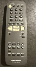 SHARP G1396SA TV/VCR/CATV Remote Control