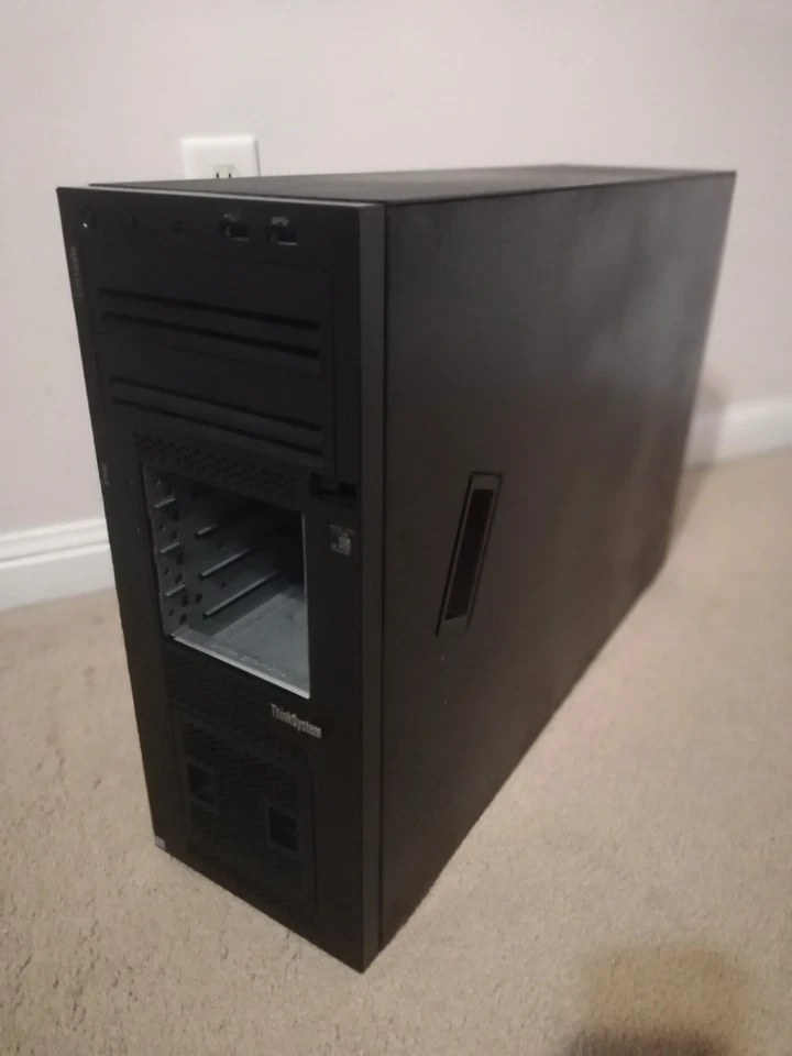 ThinkSystem ST550 Xeon Silver 4110 2.1Ghz 96GB RAM 250SSD 4TBHD Nvidia 4GB Win10 - Image 2 of 4