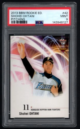 2013 BBM Rookie Edition Shohei Ohtani Rookie PSA 9 #42