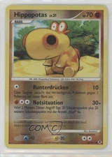 Hippopotas Reverse Foil Pokémon Platinum Rising Rivals #64 2009