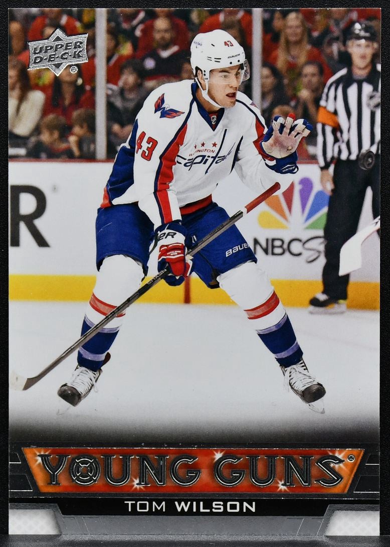 2013-14 Upper Deck Series 1 Young Guns Tom Wilson 212 RC 8999