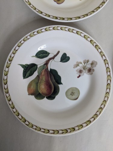 4x Queen's RHS Hookers Fruit 16cm Plates Royal Horticultural Society - GRADE A - Picture 5 of 7