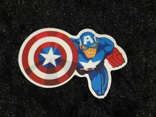 Marvels Avengers Captain America w/Shield 3.25" Vinyl Sticker