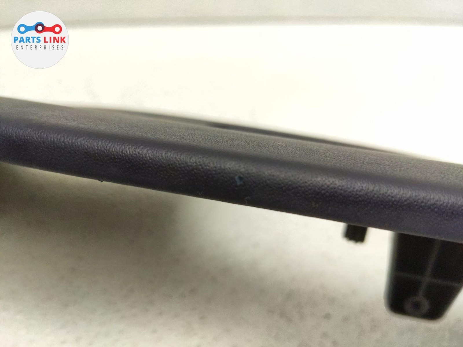 16-20 BENTLEY BENTAYGA FRONT RIGHT SEAT TRIM SWITCH SIDE TRACK COVER PANEL BLUE