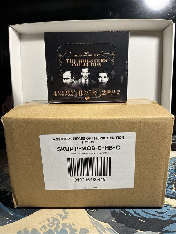 2026 KEEPSAKE PIECES OF THE PAST MOBSTER EDITION HOBBY 10-BOX CASE