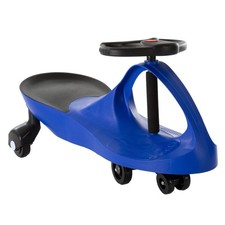 ZigZag Wiggle Car Blue Energy Powered Driveway Ride on Fun for Kids