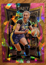 Cameron Brink 2025 Select WNBA Pink Ice Prizms Parallel Card #9